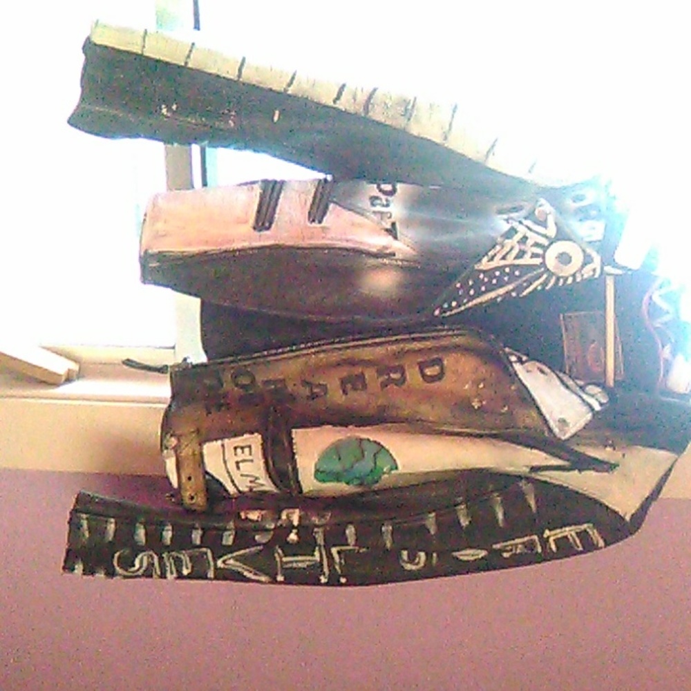 First Classics Hand Painted Motorcycle Leather Ja… - image 2